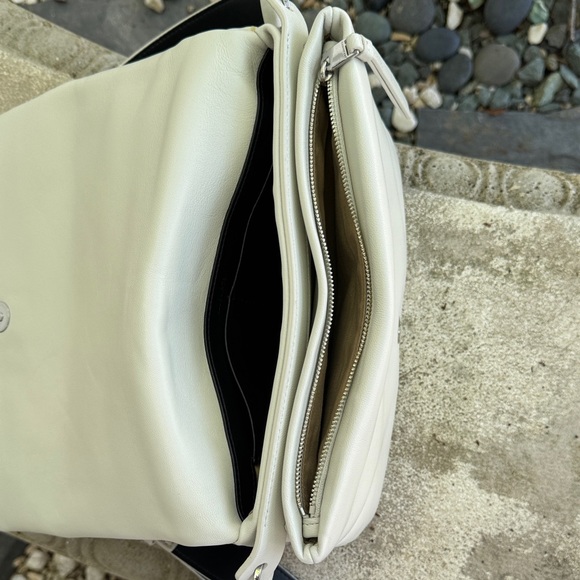 All Saints Cream Crossbody Bag - Picture 4 of 6